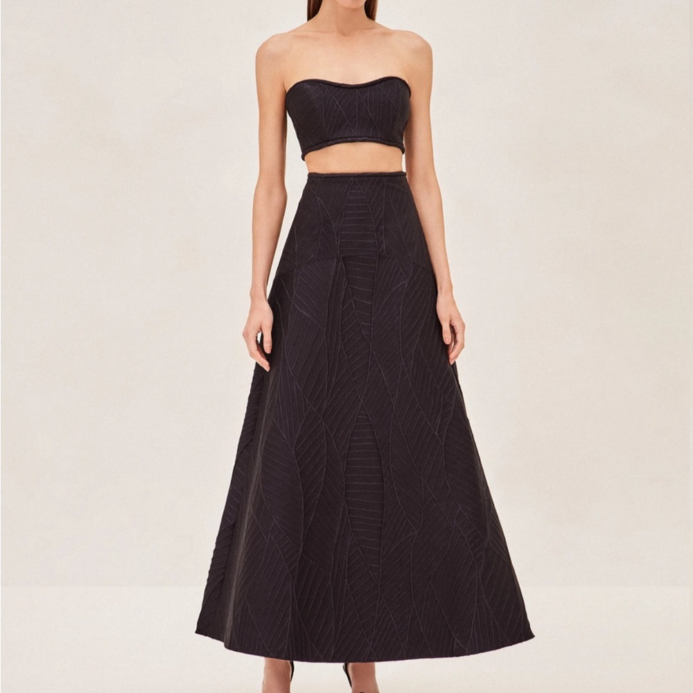 Alexis Gardenia Skirt Black XS Brand new with tags
